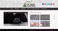 Desktop Screenshot of nemusicawards.com