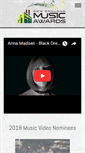 Mobile Screenshot of nemusicawards.com